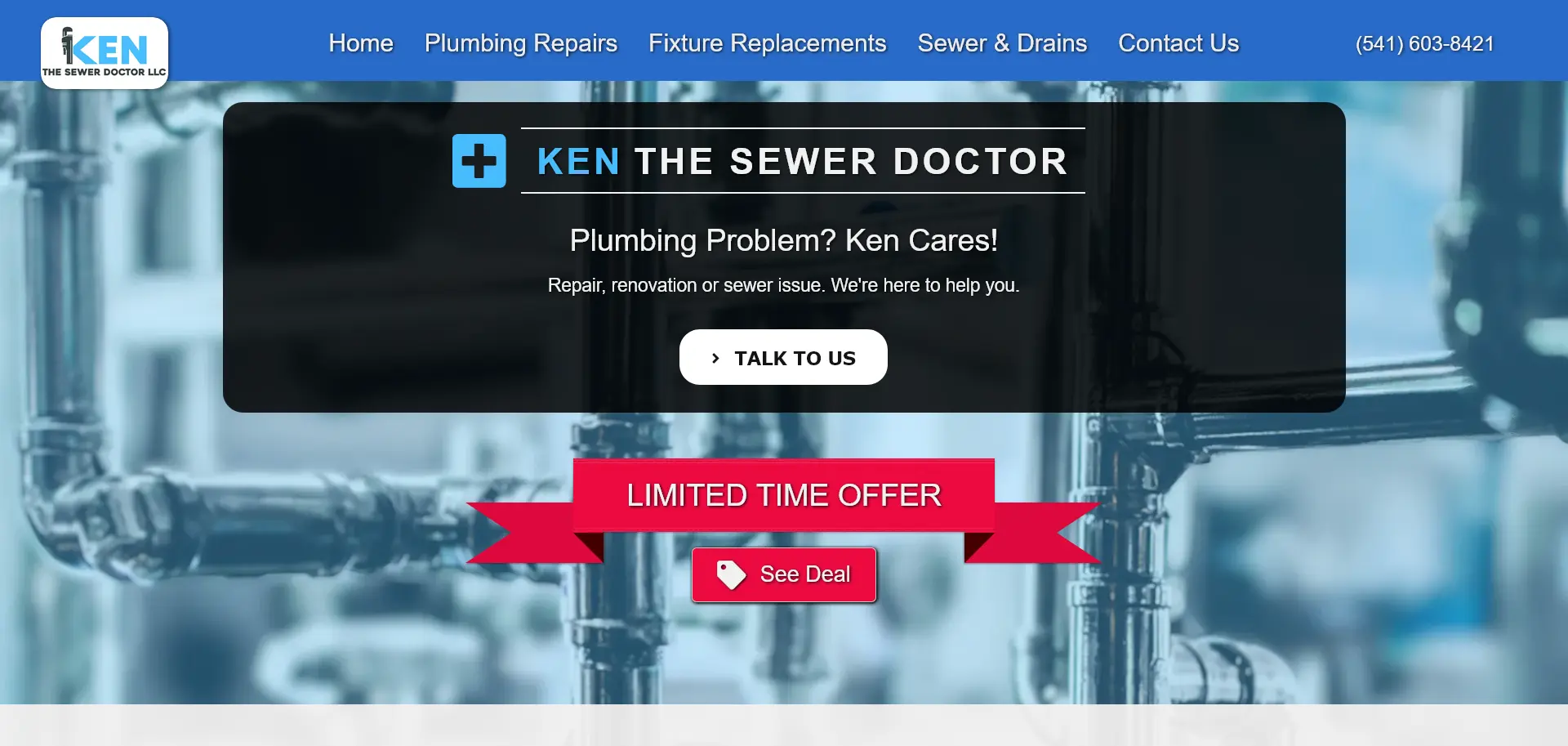 The website for Ken the Sewer Doctor.